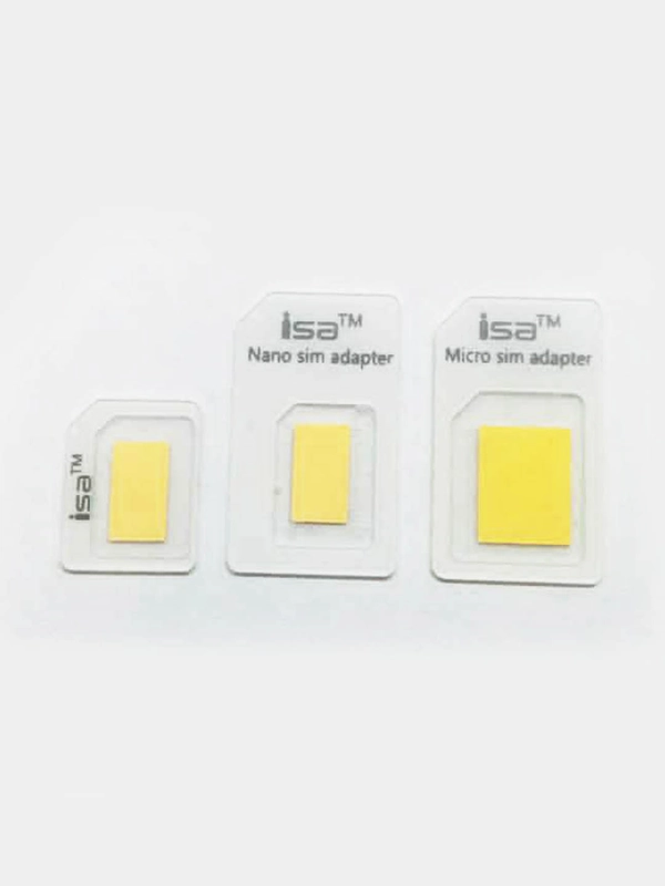 Адаптер переходник для SIM карт 3 in 1 (nano, micro, SIM)