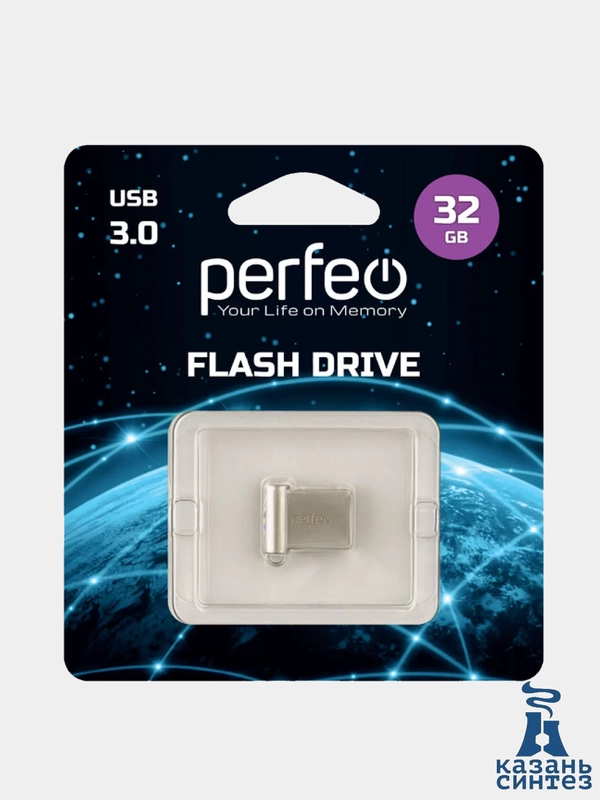 Флешка Perfeo USB 3.0 32GB M06 Metal Series