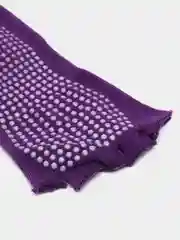 Багровый носки короткие, спортивные, для йоги