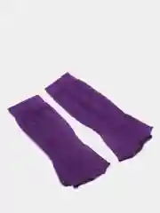 Багровый носки короткие, спортивные, для йоги