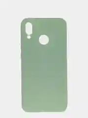 Лесной зеленый чехол Huawei P20 Lite 2018 (Nova 3e), Хуавей П20 Лайт 2018, силиконовый цветной матовый