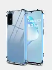 Чехол с защитой углов для Samsung А30 А31 50 51 71 S10 22 32 33 52 53 72 20 S22 Plus Ultra