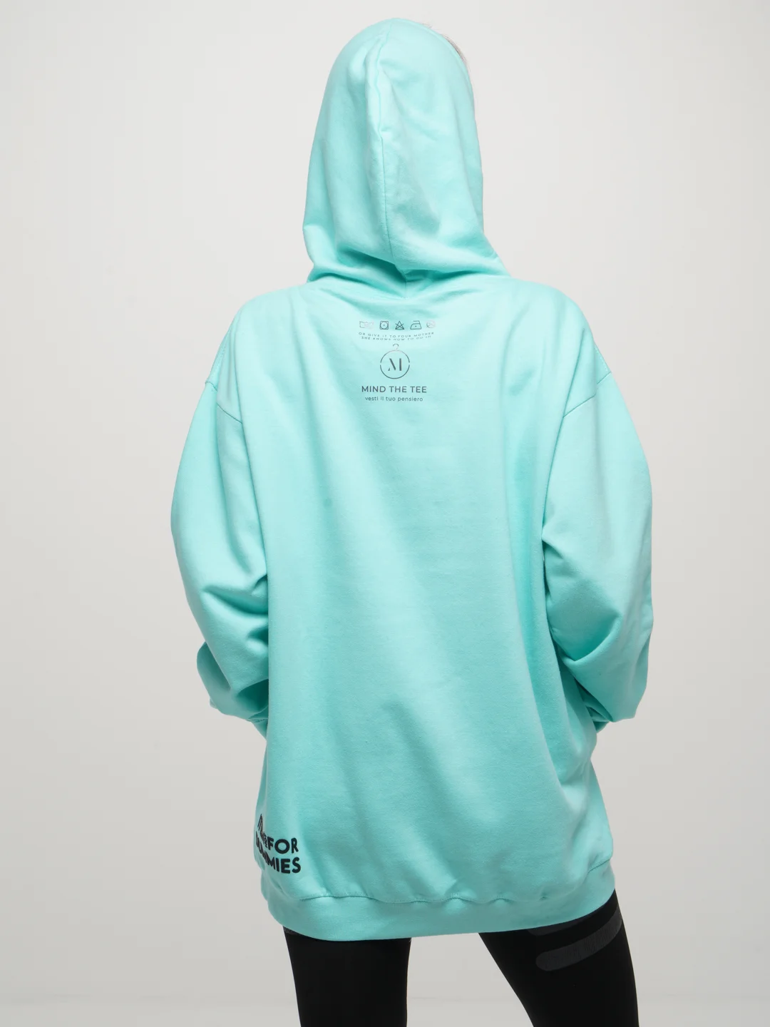 Мятный толстовка MIND THE TEE, мятный