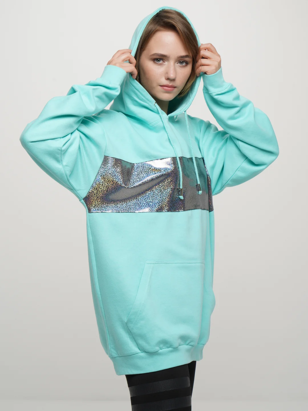 Мятный толстовка MIND THE TEE, мятный