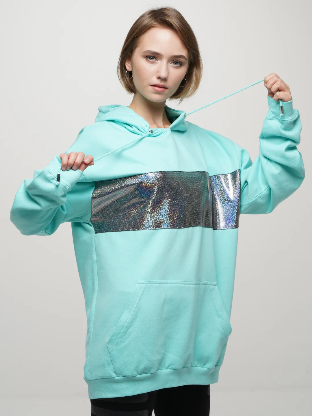 Мятный толстовка MIND THE TEE, мятный