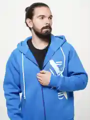 Синий свитшот MIND THE TEE синий