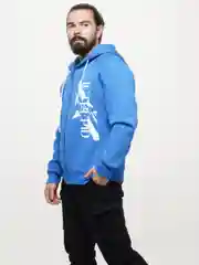 Синий свитшот MIND THE TEE синий