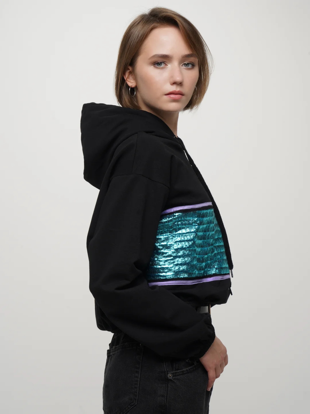 Черный толстовка MIND THE TEE, черный