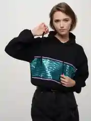 Черный толстовка MIND THE TEE, черный