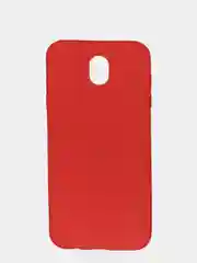Красный чехол Samsung Galaxy J7 2017 (SM-J730), Самсунг Галакси Джи7 (СМ-Джи730) силиконовый