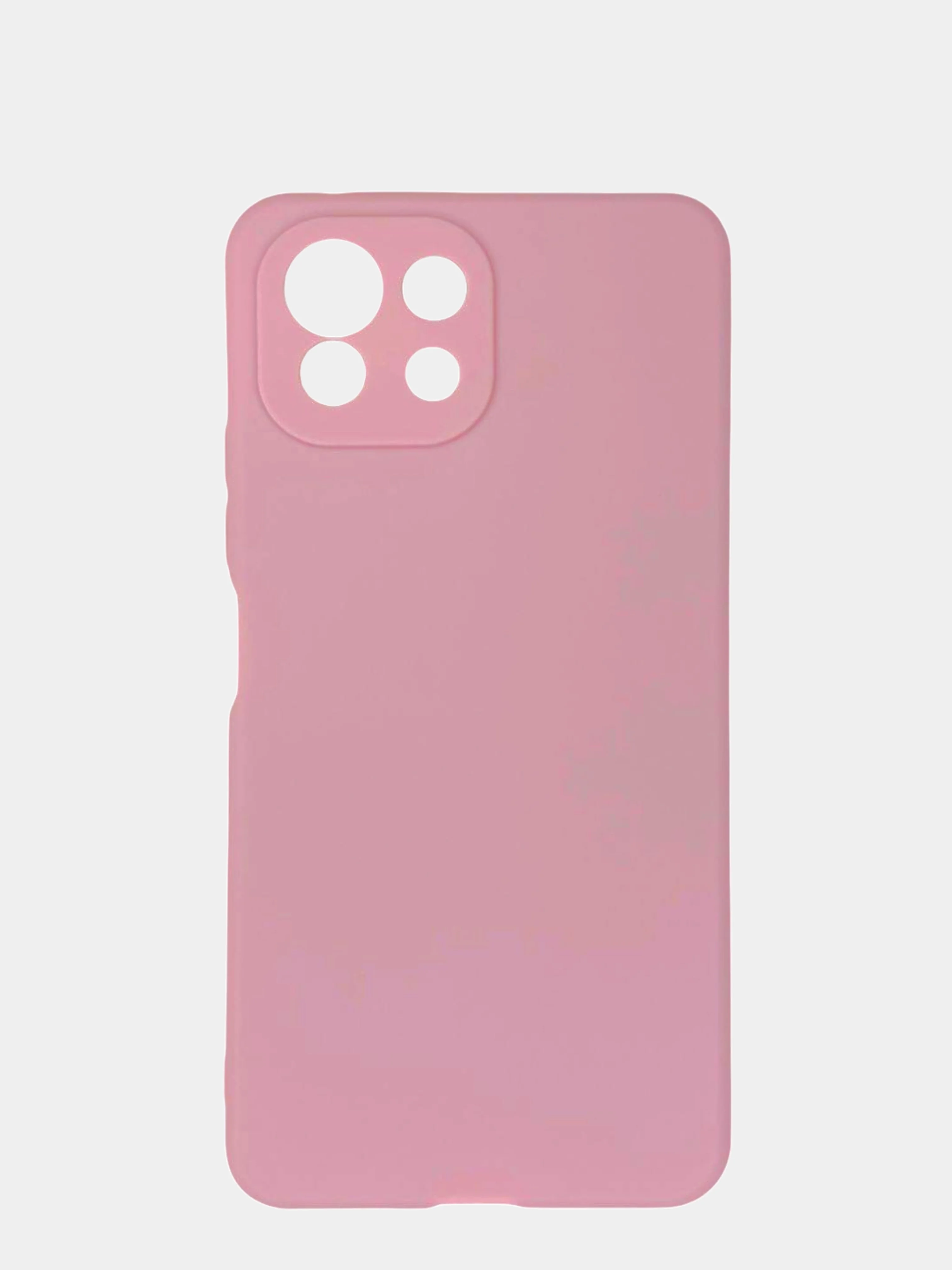 Коралловый меланж чехол Mi 11 Lite, Xiaomi 11 Lite 5G NE, Сяоми 11 Лайт 5G НЕ, силиконовый цветной матовый