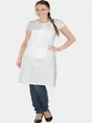 Фартук бязевый белый