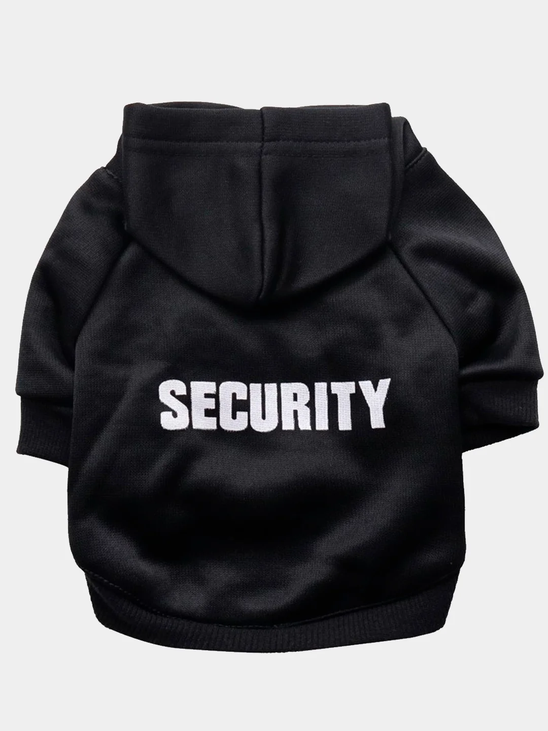 Толстовка для собак и кошек малых пород с капюшоном "Security"