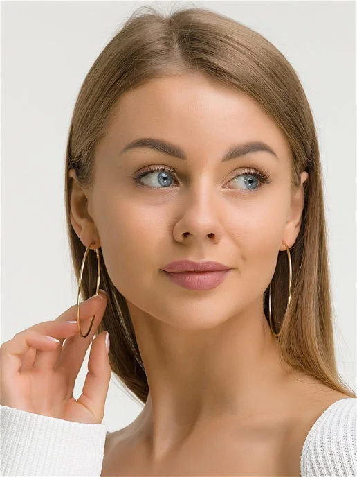 Серьги кольца Конго