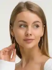 Серьги кольца Конго
