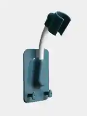 Белый держатель для душа самоклеющийся