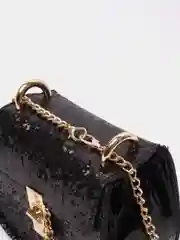 Черный сумка девочки "Маленькая модница"