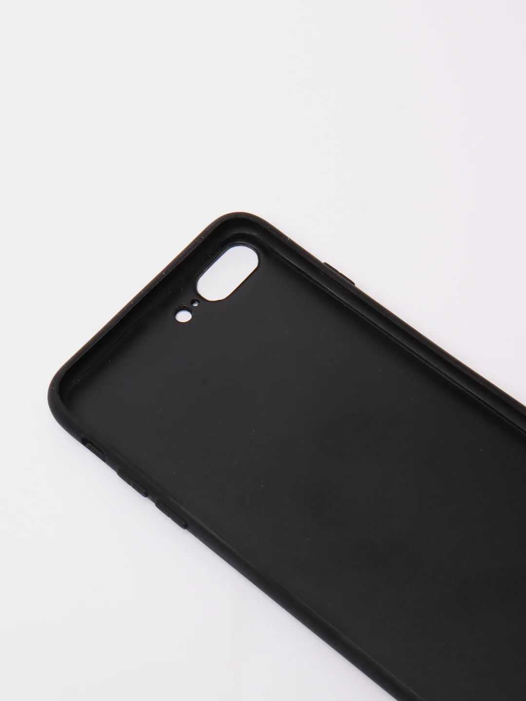 Черный чехол на айфон в стиле Porsche из TPU c вставками из искусственной кожи для iPhone