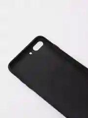Черный чехол на айфон в стиле Porsche из TPU c вставками из искусственной кожи для iPhone