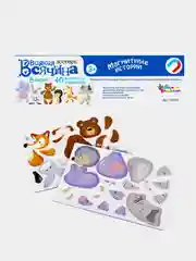 Игра "Магнитные истории. Всякая всячина. Зоопарк", 6 зверей