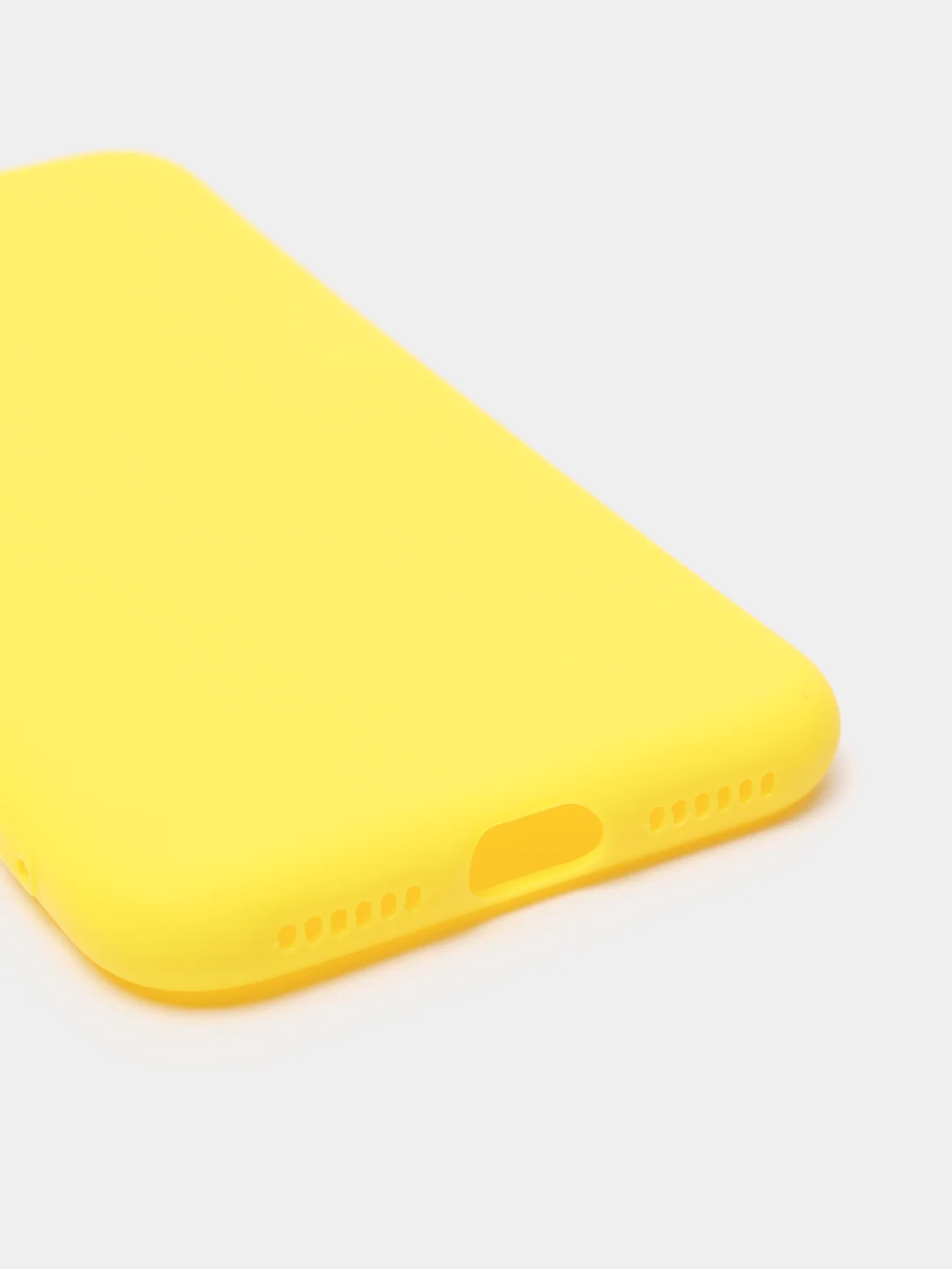 Желтый матовый силиконовый чехол на айфон 15 цветов 6/6s,6s+,7+/8+,X/XS,XR,XSmax,11Pro,11pro max