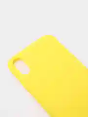 Желтый матовый силиконовый чехол на айфон 15 цветов 6/6s,6s+,7+/8+,X/XS,XR,XSmax,11Pro,11pro max