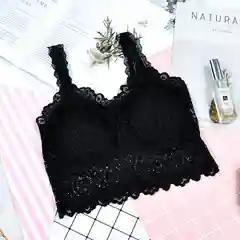 Черный топ женский