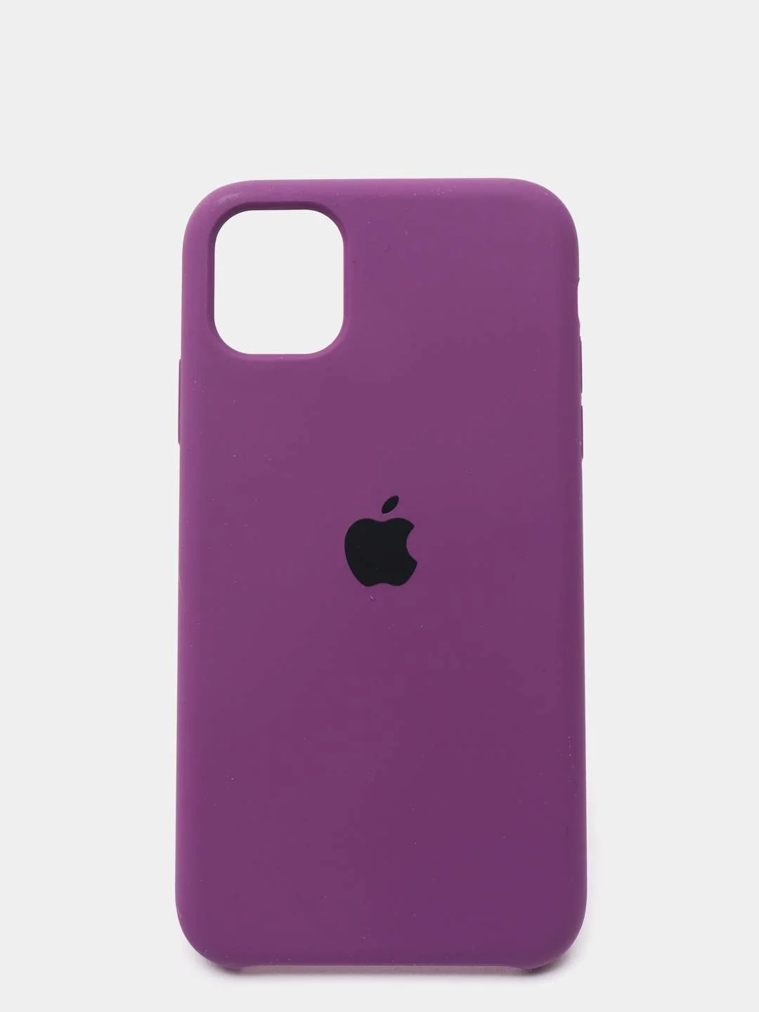 Индиго чехол iPhone 13 Pro 6.1" Силиконовый с логотипом (Silicone Case) Закрытый низ