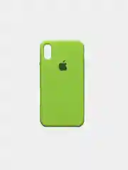Зеленый чехол для iPhone X / XS Silicone Case