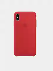 Багровый чехол для iPhone X / XS Silicone Case