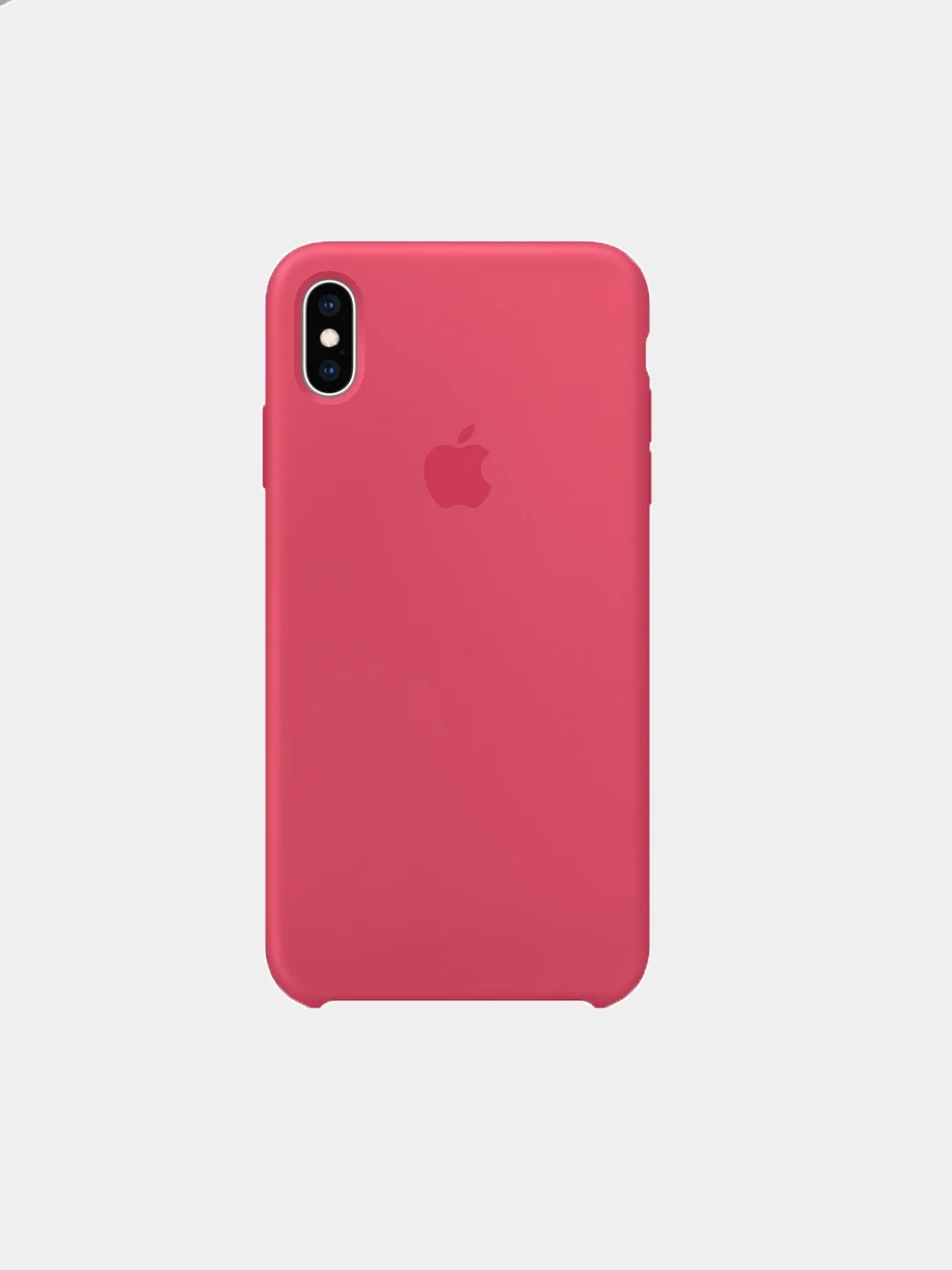 Кораллово-розовый чехол для iPhone X / XS Silicone Case