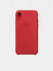 Красный чехол для iPhone XR Silicone Case