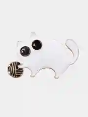 Брошь Котенок