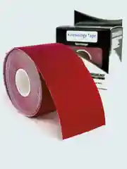 Красный кинезио тейп