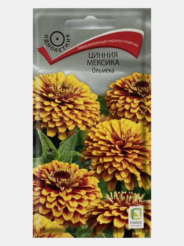 Цинния "Мексика Ольмека", семена цветов
