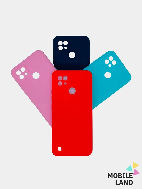 Чехол для Realme C21 силиконовый матовый