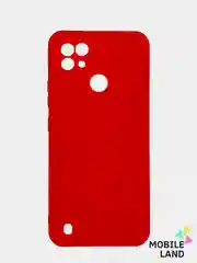 Бирюзовый чехол для Realme C21 силиконовый матовый