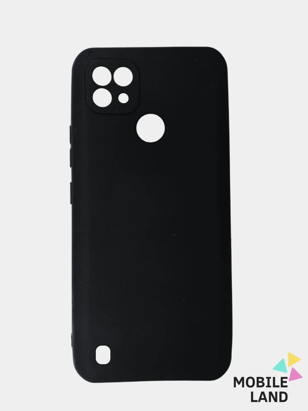 Бирюзовый чехол для Realme C21 силиконовый матовый