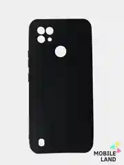 Бирюзовый чехол для Realme C21 силиконовый матовый