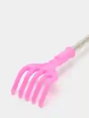 Розовый массажер чесалка для спины