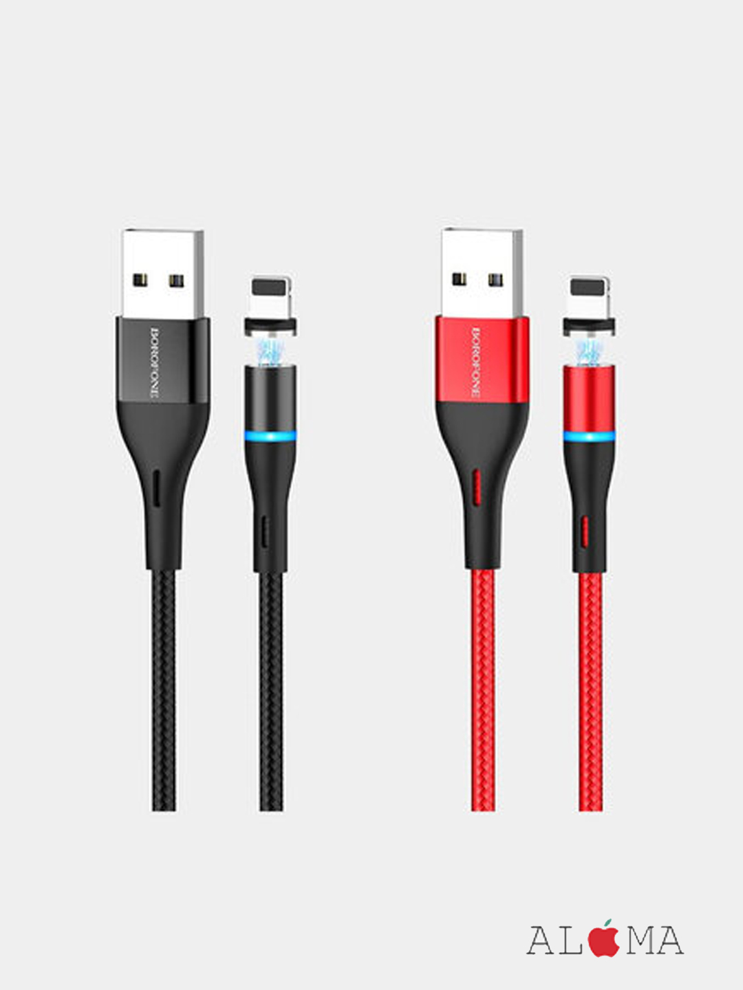 Магнитный зарядный USB-кабель BOROFONE BU16, micro USB / type-c /  lightning(iphone) купить по цене 686 ₽ в интернет-магазине Магнит Маркет