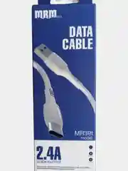 Белый кабель зарядный USB MR 39/Type-C