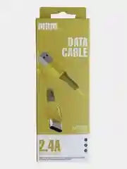 Желтый кабель зарядный USB MR 39/Type-C