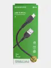 Кабель зарядный/USB to Micro/черный