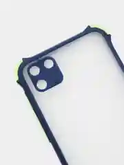 Темно-синий huawei Y5p / Honor 9S, Хуавей У5п / Хонор 9С чехол пластиковый с цветными кнопками