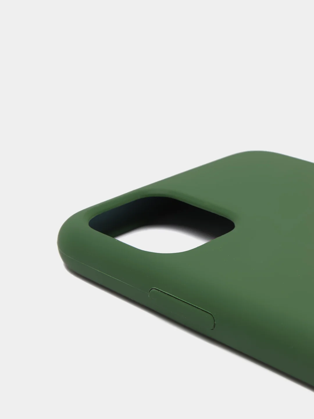 Зеленый силиконовый чехол Iphone с логотипом