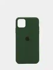 Зеленый силиконовый чехол Iphone с логотипом