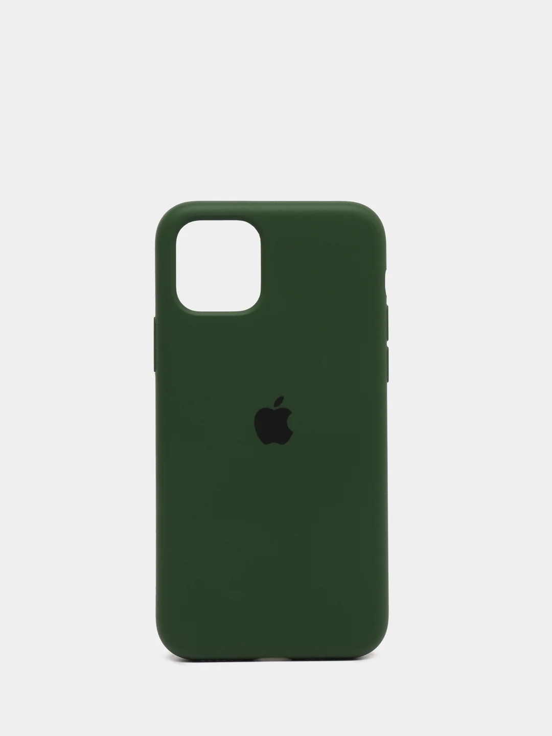 Зеленый силиконовый чехол Iphone с логотипом