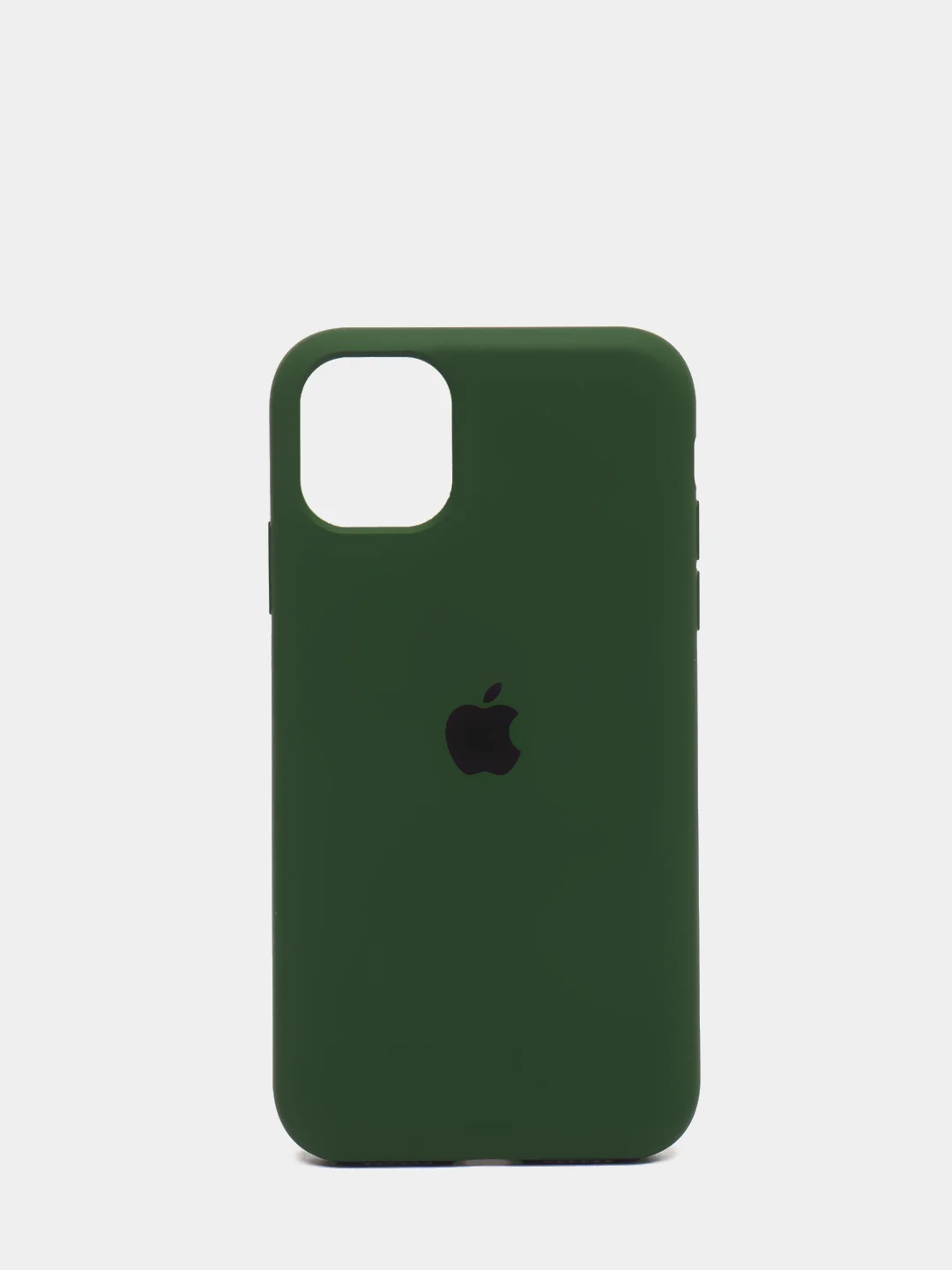 Зеленый силиконовый чехол Iphone с логотипом