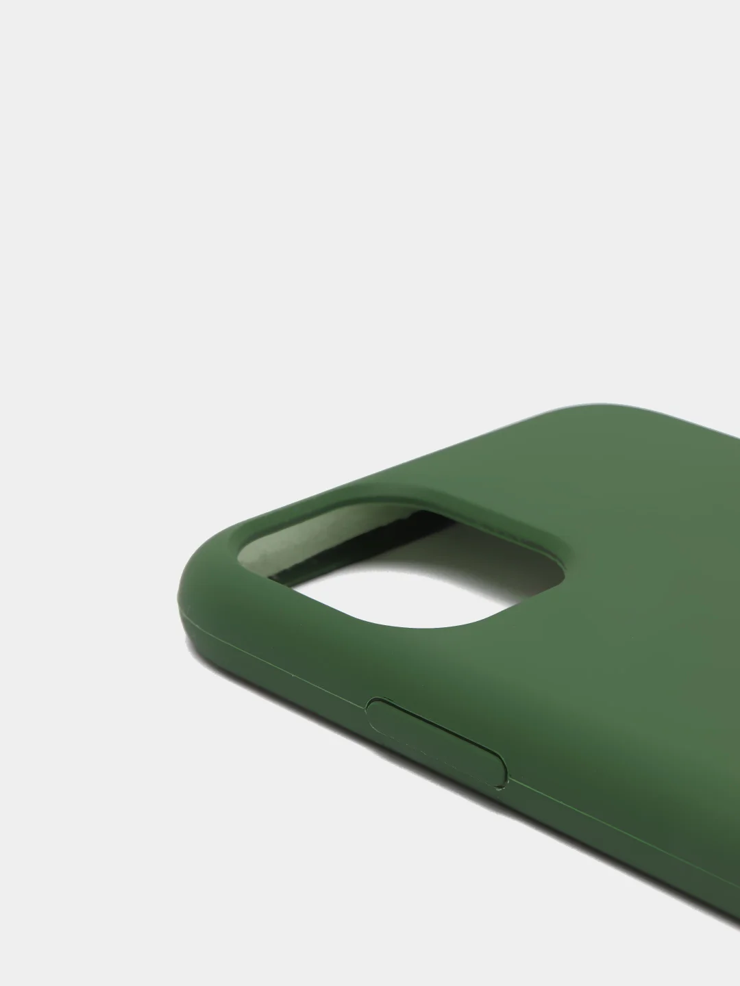 Зеленый силиконовый чехол Iphone с логотипом